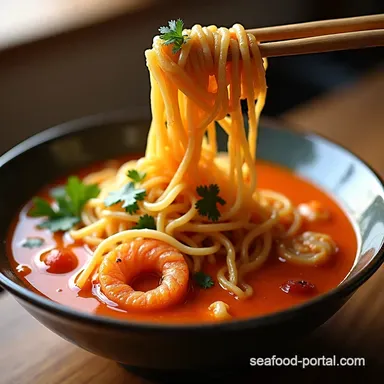 Jjamppong My Spicy Korean Seafood Noodle Soup Recipe Recipe Card