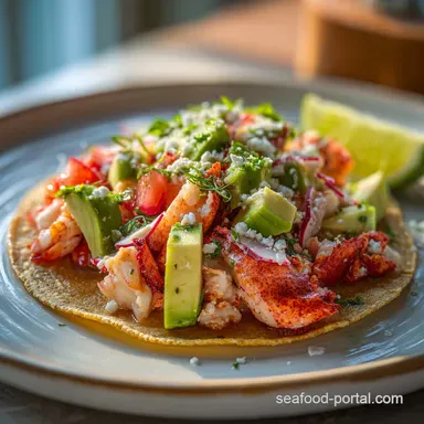 Easy Lobster Taco Juicy and Flavorful Every Time Recipe Card