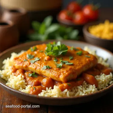 Kerala Curry Fish Resep A Taste of Coastal India Recipe Card