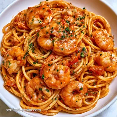 Langostino Tomato Pasta in 30 Minutes Recipe Card