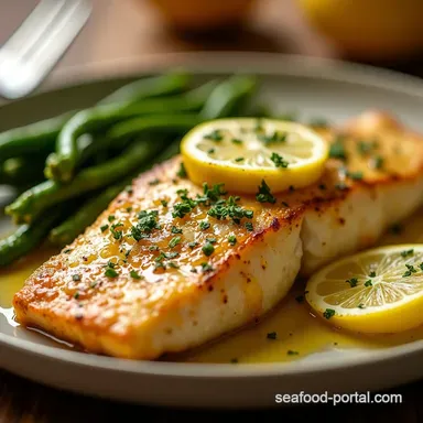 Zesty Lemon Butter Fish Quick Weeknight Winner Recipe Card