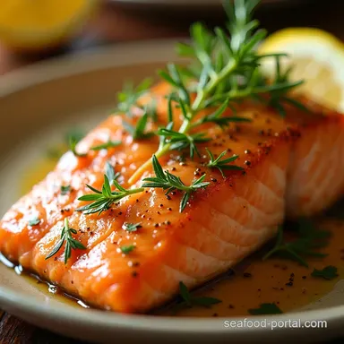 The Foolproof 15Minute Flake Perfectly Baked LemonDill Salmon Recipe Card
