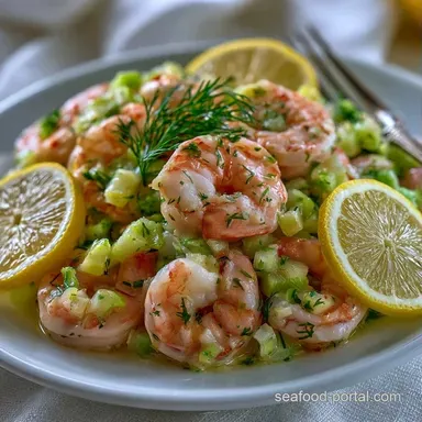 Lemon Dill Shrimp Salad in 20 Minutes Recipe Card