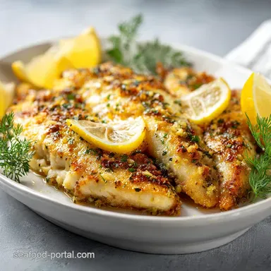 Baked Tilapia Recipe with Lemon: 22-Minute Oven Baked Method Recipe Card