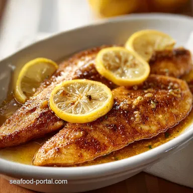 Lemon Garlic Tilapia in 20 Minutes