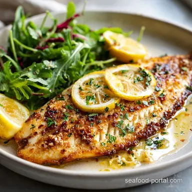 Best Tilapia Recipe with Lemon and Garlic for 4 Servings