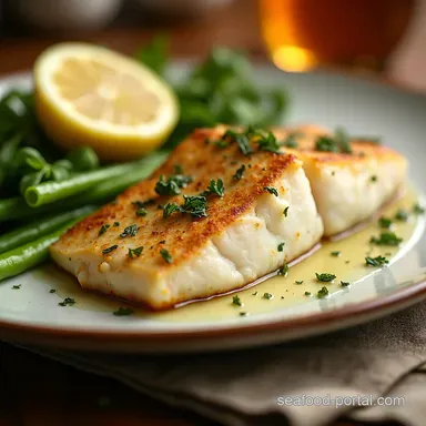 Easy Baked Cod Recipe Lemon Herb Perfection Recipe Card