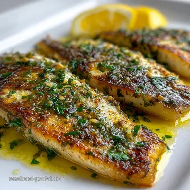 Fish Dinner Idea with Lemon and Herbs in 22 Minutes