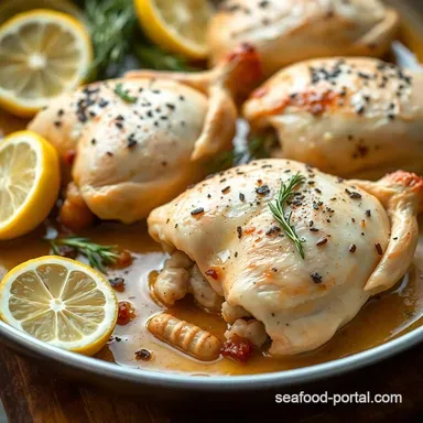 Lemon Herb Oven Baked Chicken Recipes: Sunday Roast, Sorted! Recipe Card