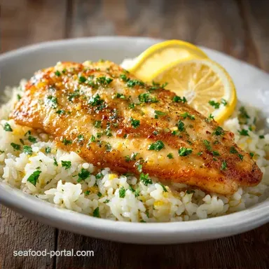 Lemon Rice for Tilapia: 30 Minutes