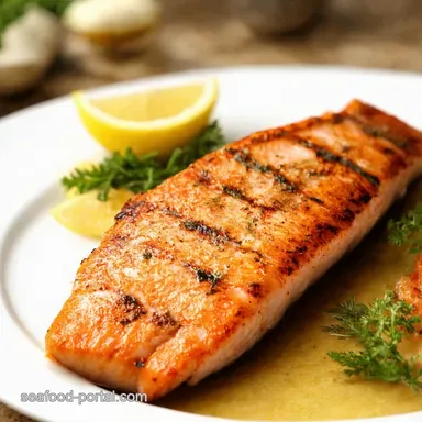 Tastiest Juicy Grilled Fish LemonHerb Ready in 30 Recipe Card