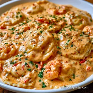 Lobster Crab Ravioli in 20 Minutes Recipe Card