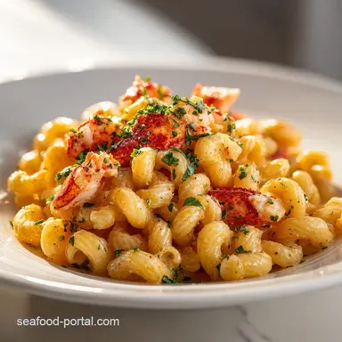 Ruth's Chris Lobster Mac for 6 Servings Recipe Card