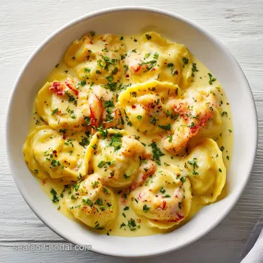 Lobster Ravioli Sauce in 15 Minutes Recipe Card