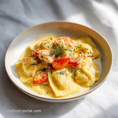 Lobster Ravioli Sauce in 15 Minutes