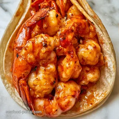 Lobster Taco Al Carbone in 25 Minutes Recipe Card