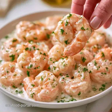 Low Calorie Cold Shrimp Salad - Creamy Recipe Card