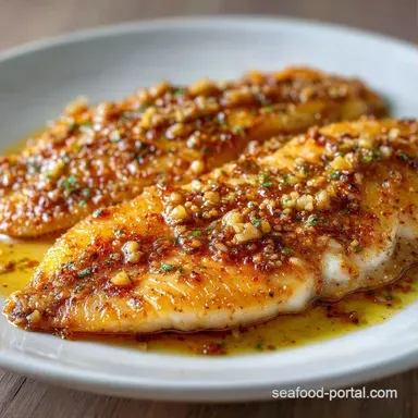 Low Calorie Tilapia Recipe in 20 Minutes Recipe Card
