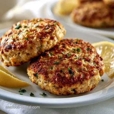 Low Fat Baked Tuna Patties in 30 Minutes Recipe Card