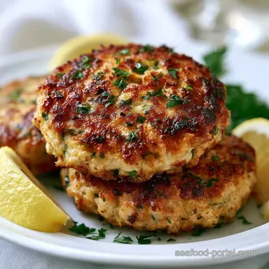 Low Fat Baked Tuna Patties in 30 Minutes