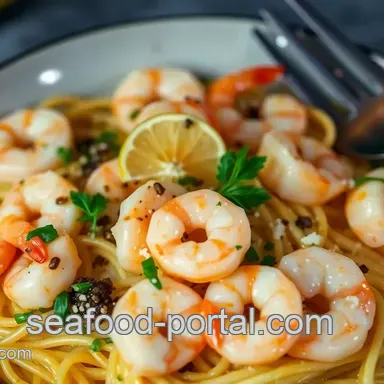 Luscious Lemon Garlic shrimp scampi pasta recipe: Ready in 30!