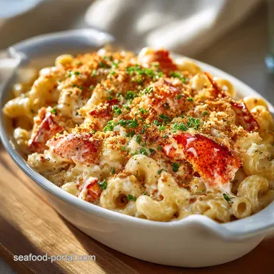 Lobster Mac and Cheese: The Best Creamy, Luxurious Comfort Dish Recipe Card
