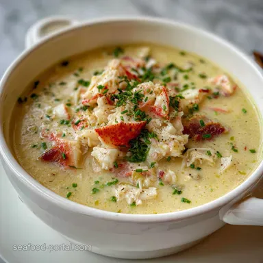Crab Chowder Recipe: Luxurious Creamy Comforting Recipe Card