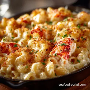 Creamy Lobster Mac and Cheese: The Best Extra Creamy Recipe Recipe Card
