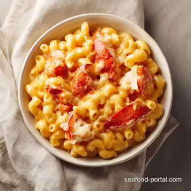 Lobster Mac and Cheese with Silky Sauce Recipe Card