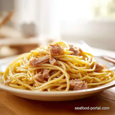 Canned Tuna Meal in 15 Minutes Recipe Card