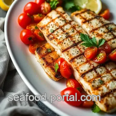 Easy & Flavorful Mediterranean Grilled Lampuka Fish with Salsa Recipe Card