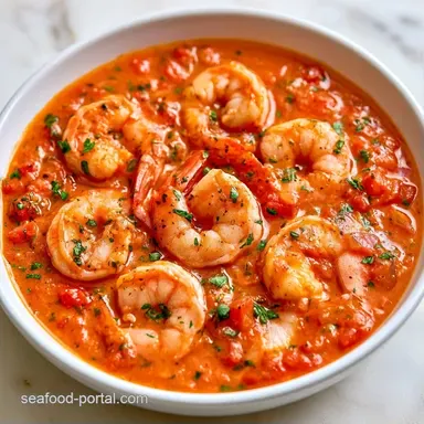 Mediterranean Shrimp Soup in 35 Minutes Recipe Card