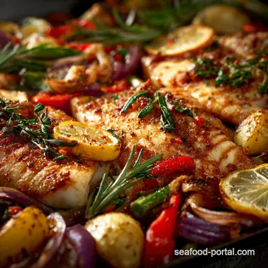 Mediterranean Tilapia Recipe: Healthy Sheet Pan Dinner Ready in 30 Minutes