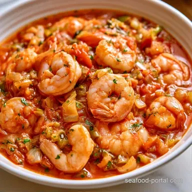 Mexican Shrimp Vegetable Soup in 40 Min Recipe Card