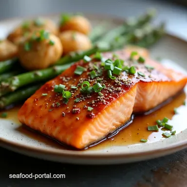 Sticky Miso Honey Salmon Quick 30Minute One Pan Dinner