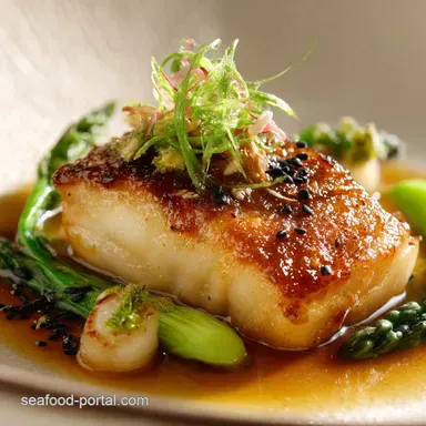MisoMarinated Black Cod: Restaurant-Quality Silken Umami Recipe Recipe Card