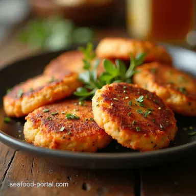 The Best Moist Canned Salmon Patties Recipe Easy Crispy Recipe Card