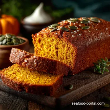 The Perfect Moist Pumpkin Bread Recipe Spiced Autumn Loaf Recipe Card