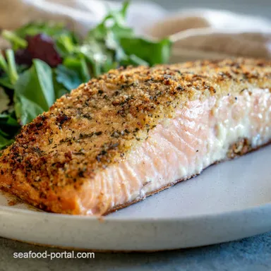 Mustard Parmesan Salmon My Quick Easy Weeknight Star Recipe Card