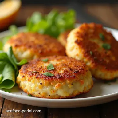 Easy Homemade Fish Cakes Super Crispy Cod Salmon Recipe Recipe Card