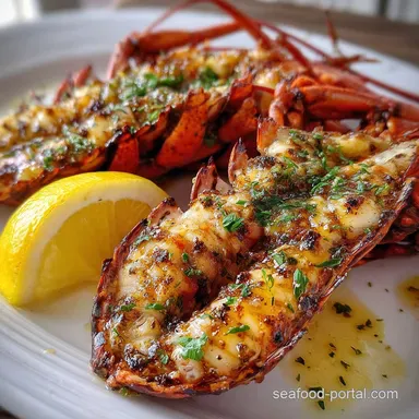 Ninja Foodi Grilled Lobster: Tender & Moist Recipe Card