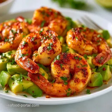 No Mayo Avocado Shrimp Salad in 17 Minutes Recipe Card