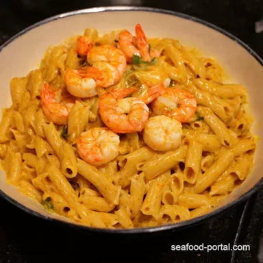 Creamy Jamaican Shrimp Rasta Pasta One Love Recipe Recipe Card