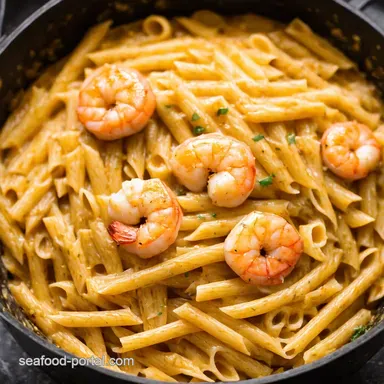 OnePot Garlic Butter Shrimp Pasta Ready in 30 Recipe Card