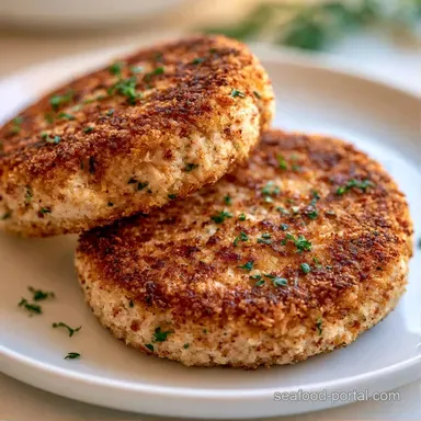Oven Baked Tuna Patties in 35 Minutes Recipe Card