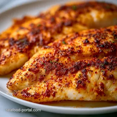 Pan Fried Tilapia in 13 Minutes Recipe Card