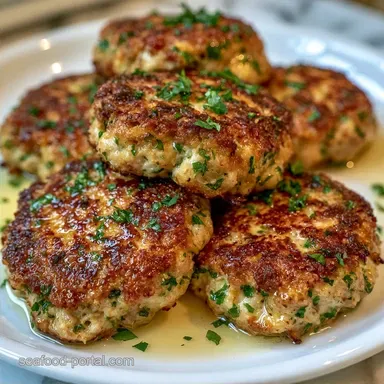 Traditional Pan Fried Tuna Cakes: Crispy