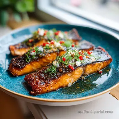 Pan Fry Salmon in 12 Minutes with Crispy Skin Recipe Card
