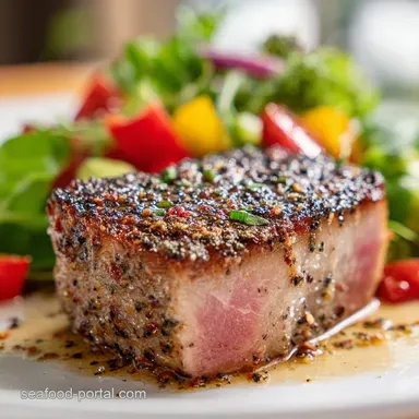 Ahi Tuna Steak Recipe: Master the 2 Minute Pan-Seared Method