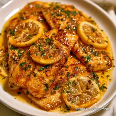 Pan Seared Basa with Brown Butter Recipe Card